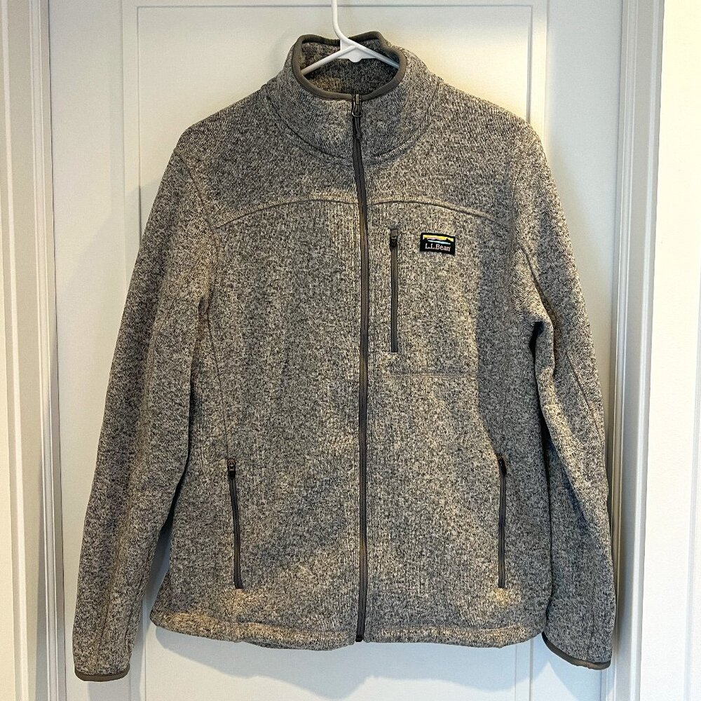 L.L. Bean Sweater Fleece Full-Zip Jacket